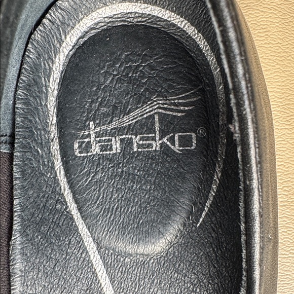 Dansko Oksana Black Leather & Patent Loafers Shoes. Size 41 (10.5-11) - Picture 6 of 12